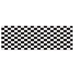 kitchen rugs area runner for hallways classic black and white checkered non-slip accent carpet indoor floor long doormat buffalo lattice gingham plaid kitchen mats laundry room rug entryway runners