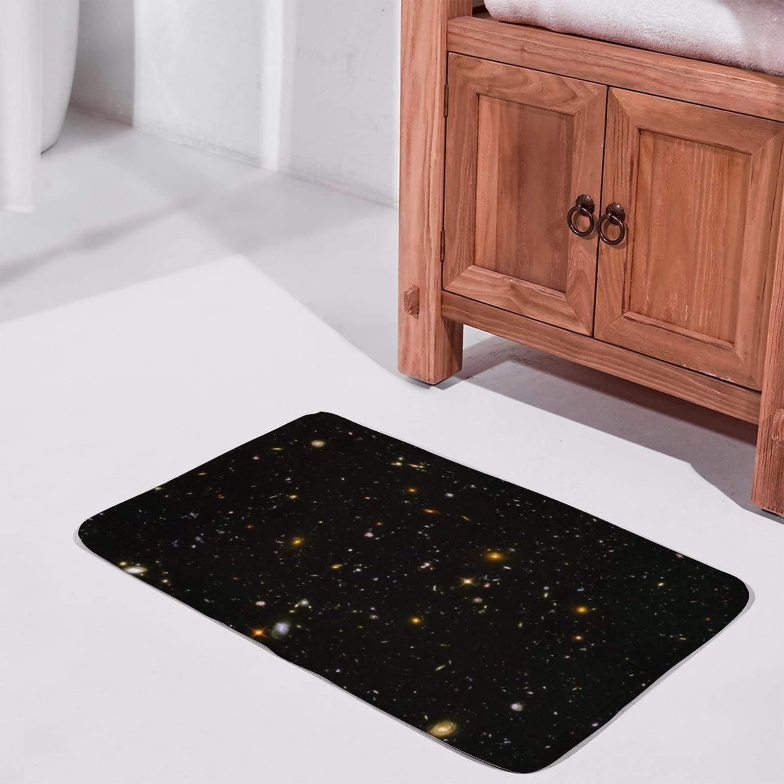 Galaxy Stars Space Kitchen Mat and Rugs Cushioned Anti-Fatigue Kitchen mats 16"x 24"Non Slip Waterproof Kitchen Mats and Rugs for Kitchen Floor Home Office Sink Laundry