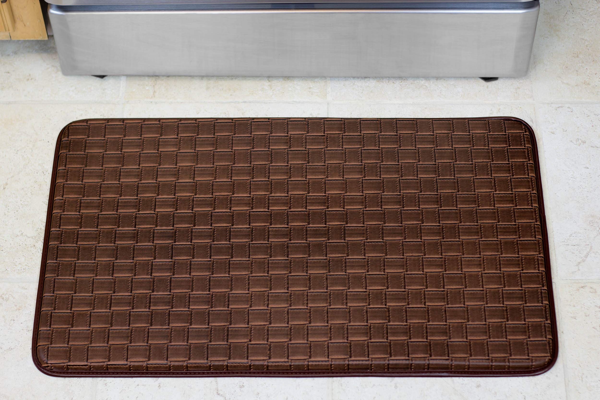 Chef Gear Playa-Obsolete Anti-Fatigue Kitchen Mat, 18 x 30, Mocha