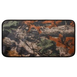 djyqbfa kitchen mats for floor, forest tree camouflage camo non slip kitchen rugs comfort absorbent standing desk mat for house sink laundry office 39 x 20 inch