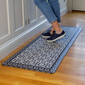 FloorPops FPA3731 Lannister Anti-Fatigue Comfort Long Mat, Black