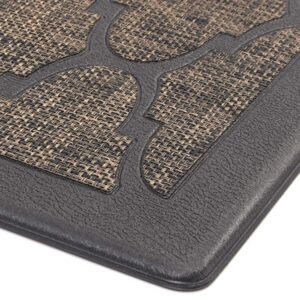 Deluxe Anti-Fatigue Kitchen Mats 39"x20" Oil and Stain Resistant with Strong Fabric, Stylish Chef Mat Match Every Corner