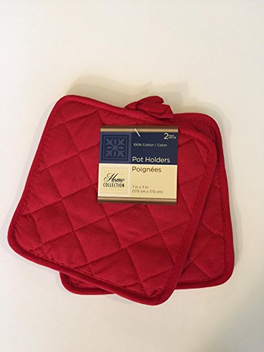 This (Red) Kitchen Starter Set Has Oven Mitts, Pot Holders, Kitchen Towels, Micro-Scrubber Dish Cloths, A Drying Mat, a Refrigerator Magnet Filled With Kitchen Safety Tips and more.