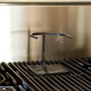 Hot Top Holder for Hot Pan Lids - No Burning of Hands - No Mess - No Condensation - Stone Black