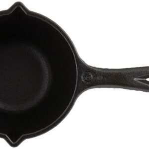 Lodge Cast Iron Silicone Brush Melting Pot, 15.2 oz, Black & ASHHM41 Mini Silicone Hot Handle Holder, Red