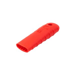 lodge bold silicone hot handle holder - dishwasher safe hot handle holder upgraded design for lodge bold products only - heat protection up to 450 - vibrant red