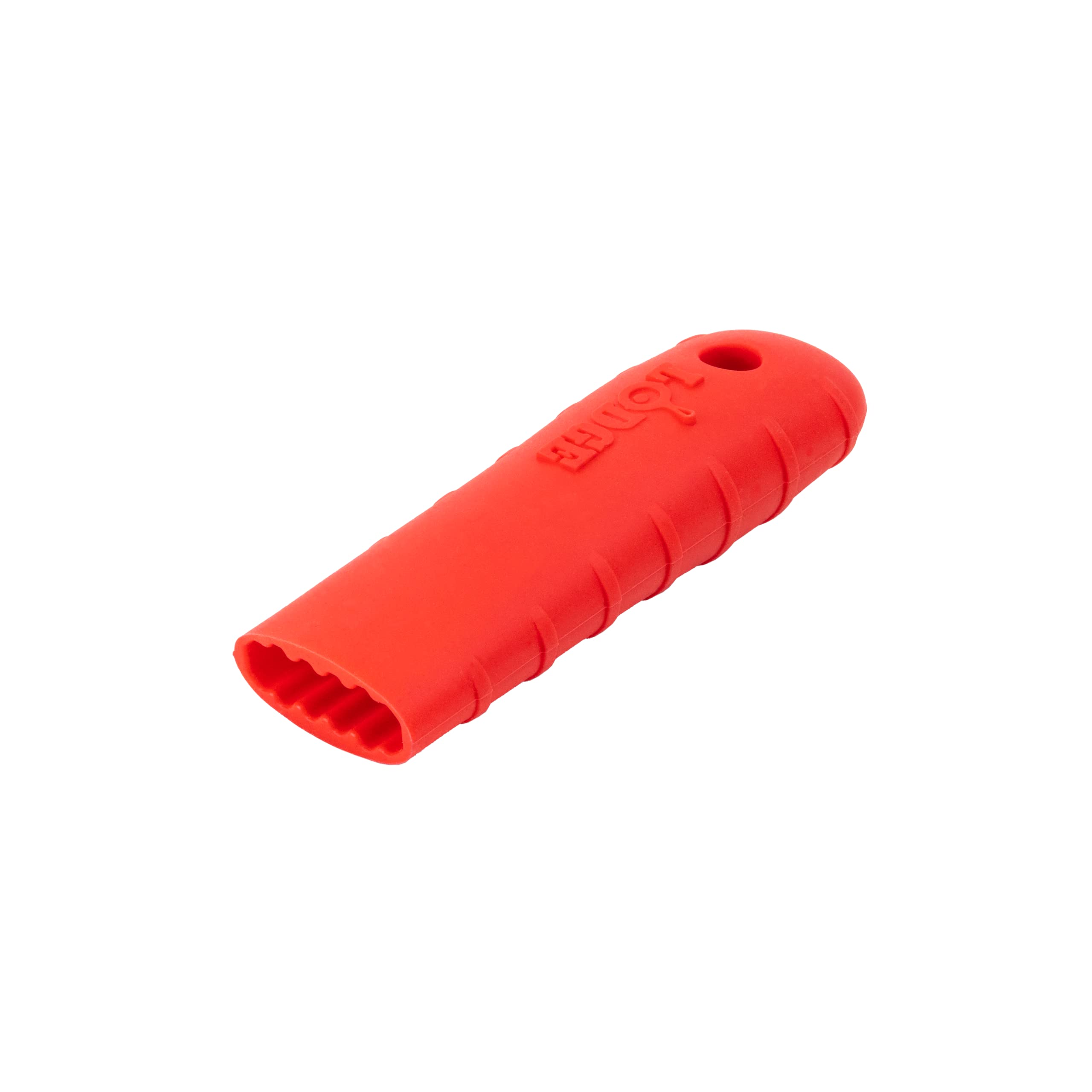 Lodge BOLD Silicone Hot Handle Holder - Dishwasher Safe Hot Handle Holder Upgraded Design for Lodge BOLD Products Only - Heat Protection Up to 450 - Vibrant Red