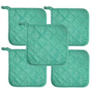 Lobyn Value Packs Potholders 10 Each Beach Themed Color Seafoam Green