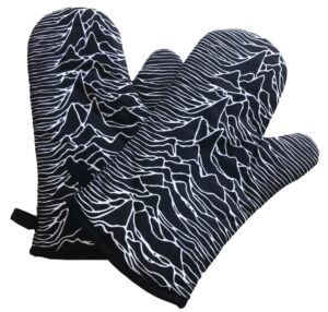 chienandalucia joy division oven gloves (pair of mitts)