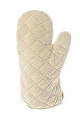 Update International Terry Cloth Oven Mitt Heat Resistant to 600 °F (1) Mitt