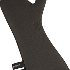 San Jamar Ultigrip Oven Mitt with Heat and Cold Protection for Cooking, Bakeries, Kitchens, And Restaurants, Neoprene, 17 Inches, Black, 1 Count