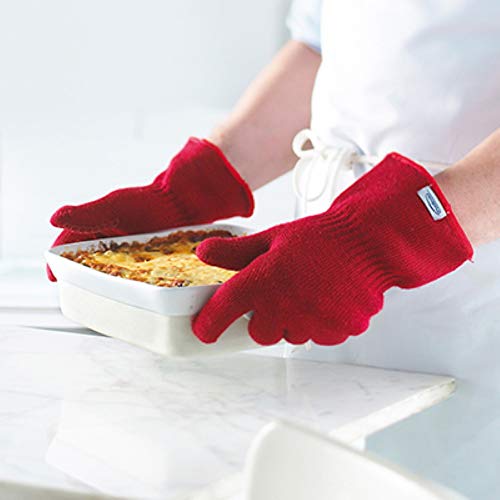 Trudeau Kitchen Gloves, M-L, Red