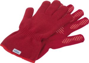 trudeau kitchen gloves, m-l, red