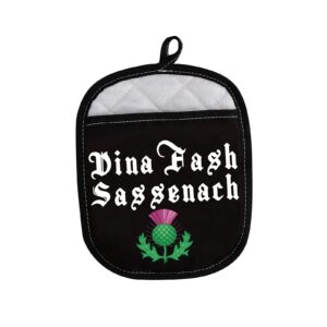levlo dragonfly fans gifts dinna fash sassenach pot holders dragonfly lover gifts friend sister mother (dina fash sassenach)