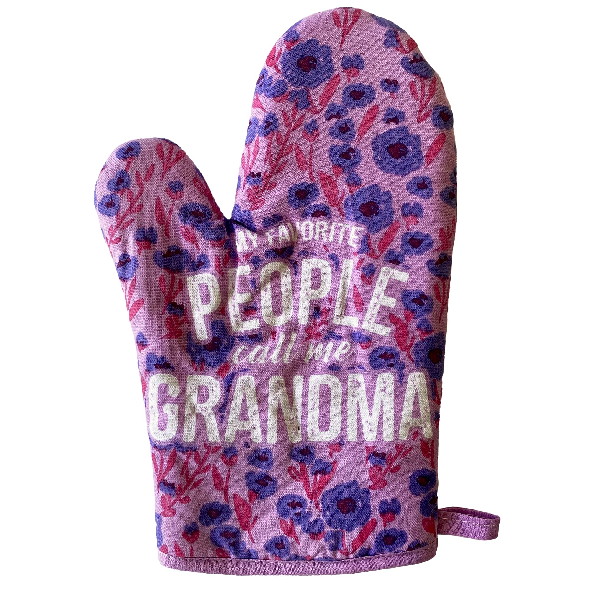 My Favorite People Call me Grandma Oven Mitt Cute Grandmother Kitchen Glove Funny Graphic Kitchenwear Funny Grandma Novelty Cookware Multi Oven Mitt