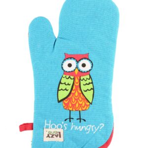 LazyOne Funny Oven Mitts, Cute Kitchen Accessories for Home, Bear (Huckleberry, ONE Size)