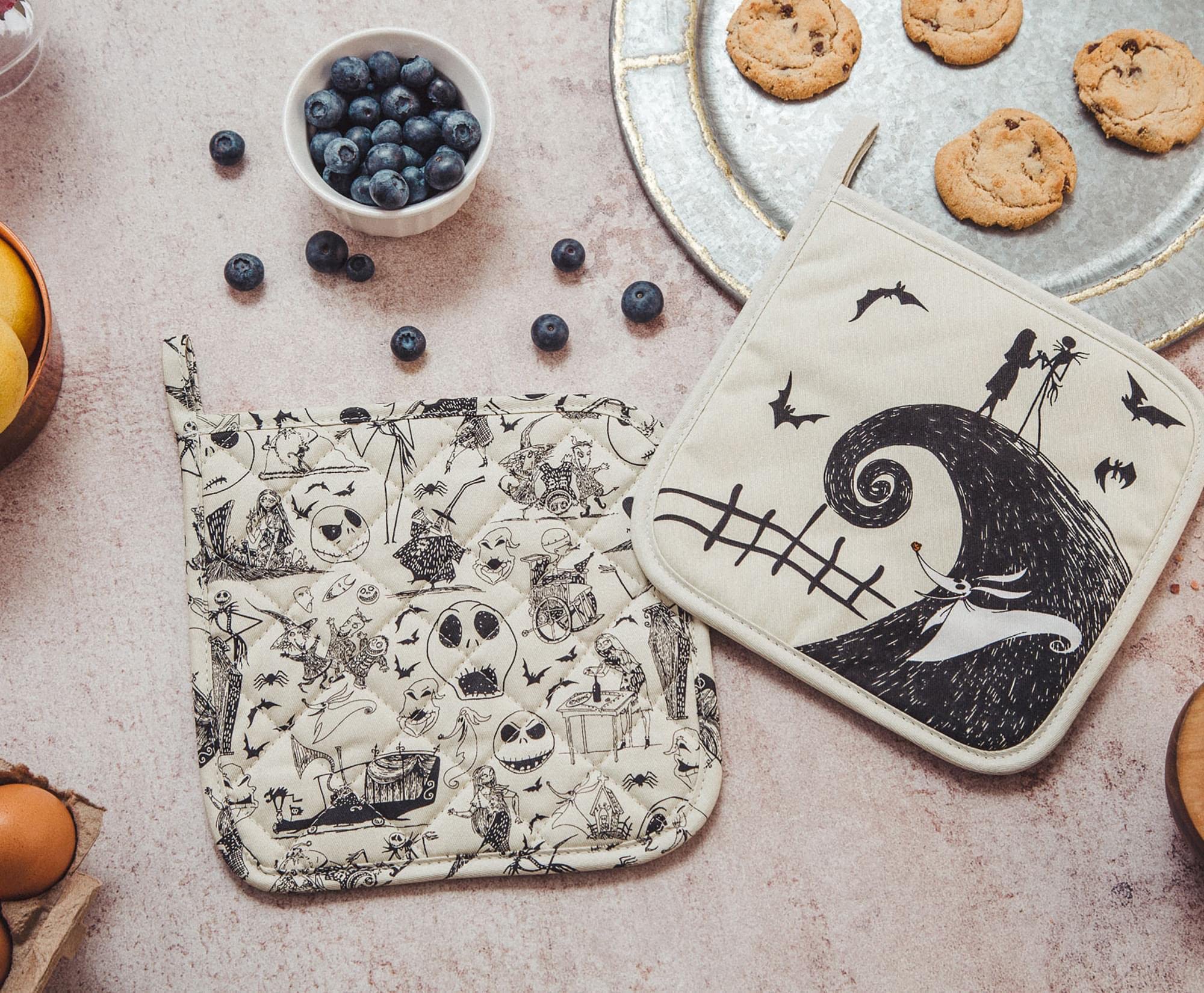 Disney The Nightmare Before Christmas Kitchen Pot Holder | Set of 2