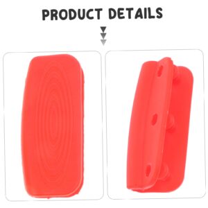 4pcs Pot Handle Cover Silicone Pot Holder Skillet Handle Cover Silicone Oven Mitts Silicone Sleeve Protectors - Handle Protectors Wok Anti-scald