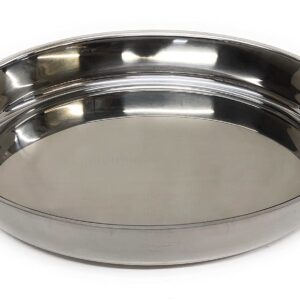 All-Clad Stainless Steel 15" Oval Baker with Pot Holders