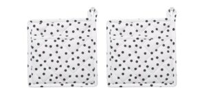now designs classic potholders, set of two, lulu