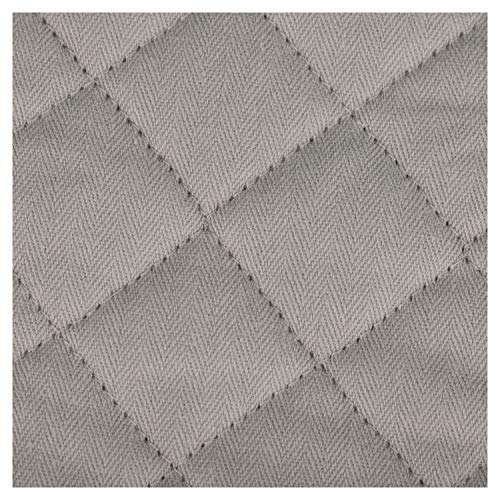 MUkitchen 100% Quilted Cotton Pot Holder, 9 by 9" inches, Nickel