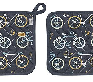 Now Designs 505899aa Potholders, Set of Two, Sweet Ride, 2 Count