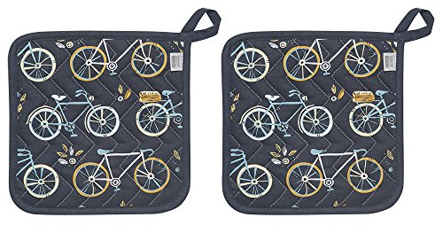 Now Designs 505899aa Potholders, Set of Two, Sweet Ride, 2 Count