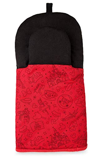 DisneyParks Minnie Mouse Bow Polka Dots Oven Mitt Potholder