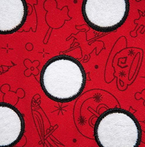 DisneyParks Minnie Mouse Bow Polka Dots Oven Mitt Potholder