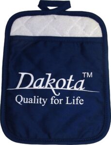 dakota signature pot holder 9"x7"