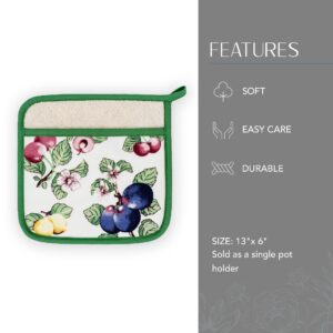 Elrene Home Fashions Villeroy & Boch French Garden Pot Holder, Pot Holder for Kitchen Use, 8"x9"