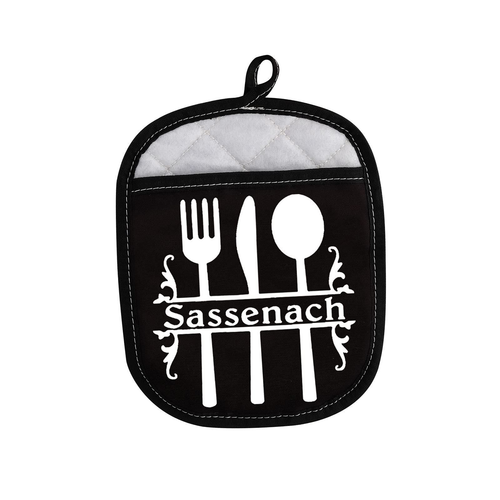 LEVLO Dragonfly Fans Gifts Sassenach Pot Holders Dragonfly Lover Gifts Friend Sister Mother (Sassenach)