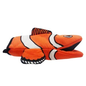 Oven Mitts Animal Clown Fish Kitchen Mitt Baking Cooking Over Mitt Sea Creatures, 100% Cotton Fun Kitchen Mitt Accessory for Cooks, Bakers or Chefs for Women and Men