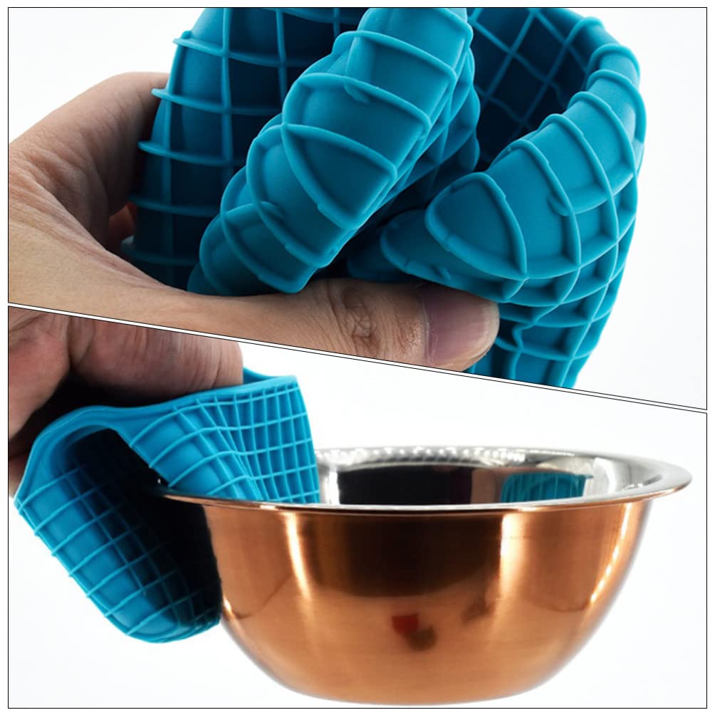 3pcs Silicone Thermal-Insulation Hand Clamp Mini Pot Holder