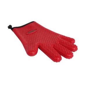 mirro oven kitchen glove, regular, red, (mir-11319)