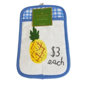 Kate Spade Pot Holder, 7" x 10", Pinapple