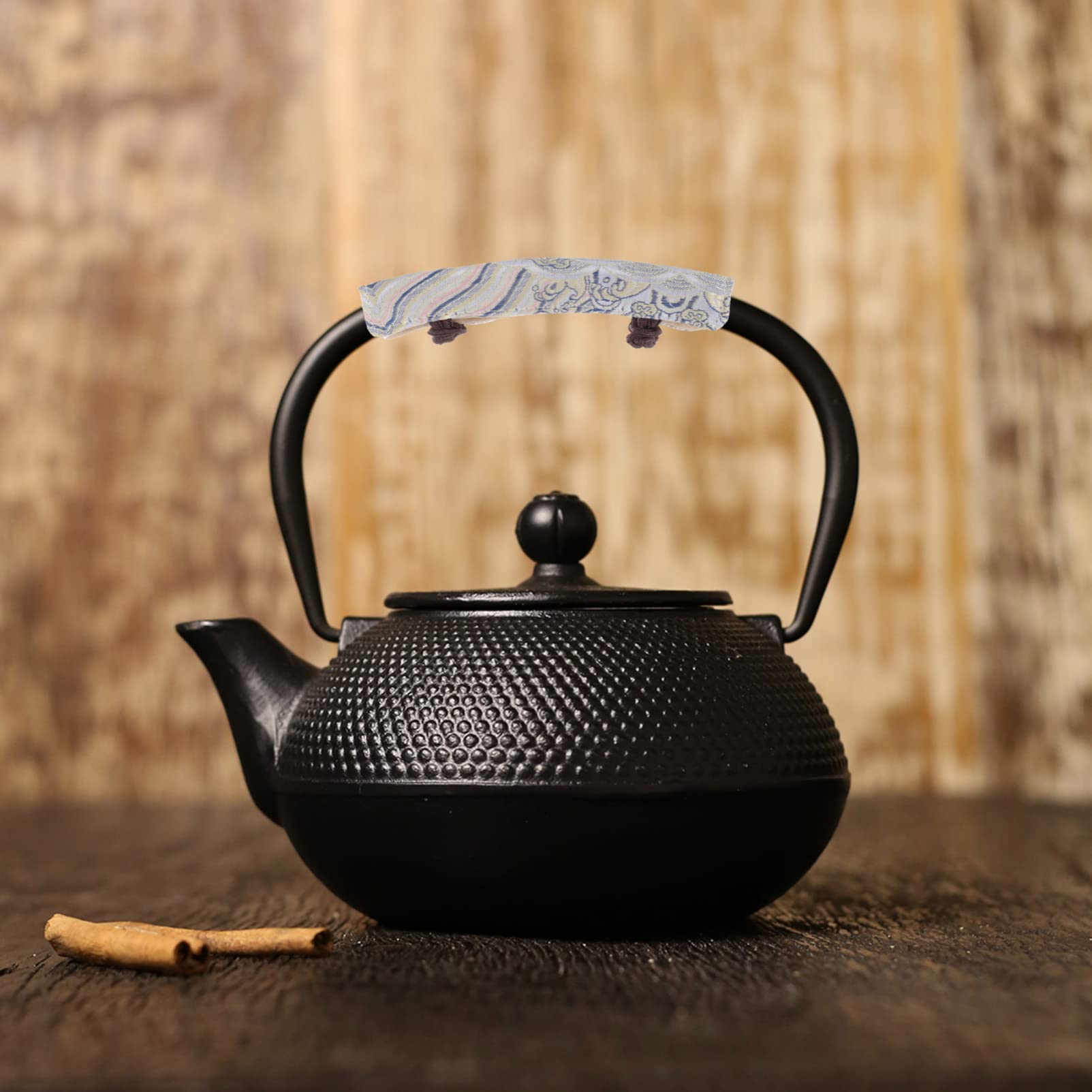 Cabilock Cookware Protectors Teapot Handle Cover Sleeve: Kettle - Non Slip Pot Holder Sleeve Vintage Japanese Style Kettle Handle Grip for Kungfu Tea A Pot Handle Covers