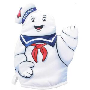 cryptozoic ghostbusters: stay puft marshmallow man oven mittens