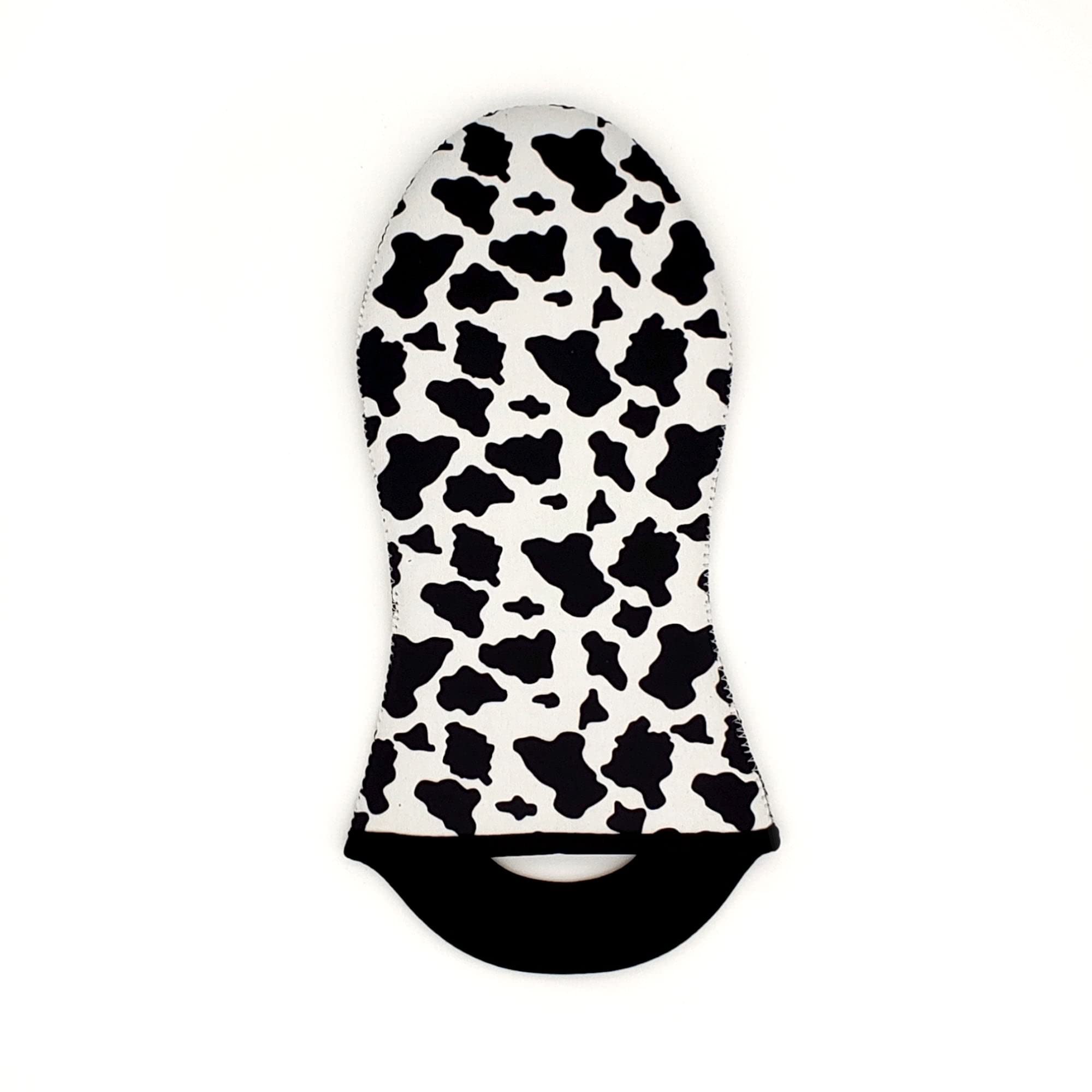 Classic Cow Print Oven Mitts 2 Pack, Neoprene Fabric Heat Resistant Rubber Grip, Kitchen Oven Glove, Washable Pot Holder