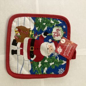 Greenbrier Santa Oven Mitt