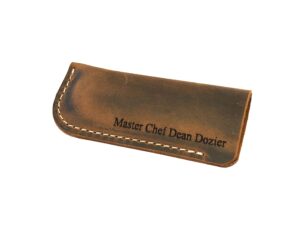 personalized leather pot handle cover - leather hot handle holder - 100% genuine leather potholder - personalized pot holder - leather potholder - cast iron handle cover - custom skillet handle cover