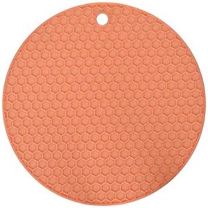 HG HGROPE Resistant Hot Pads Silicone Pot Holder Trivet Mats,Spoon Rest, Jar Opener Garlic Peeler, Pink