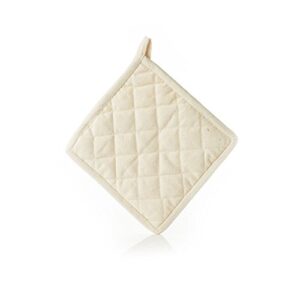 natural home decor organic cotton hot pad