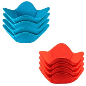 microwave bowl holders blue light + red