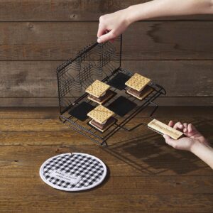 Mud Pie Pot Holder Set, Smore Basket