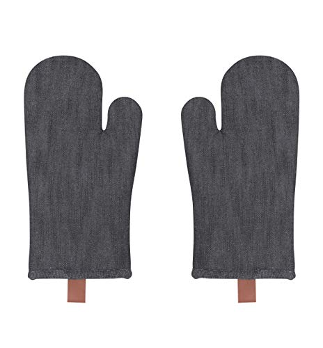 Now Designs 2048003aa Renew Oven Mitts, Set of Two, Something Delicious Design