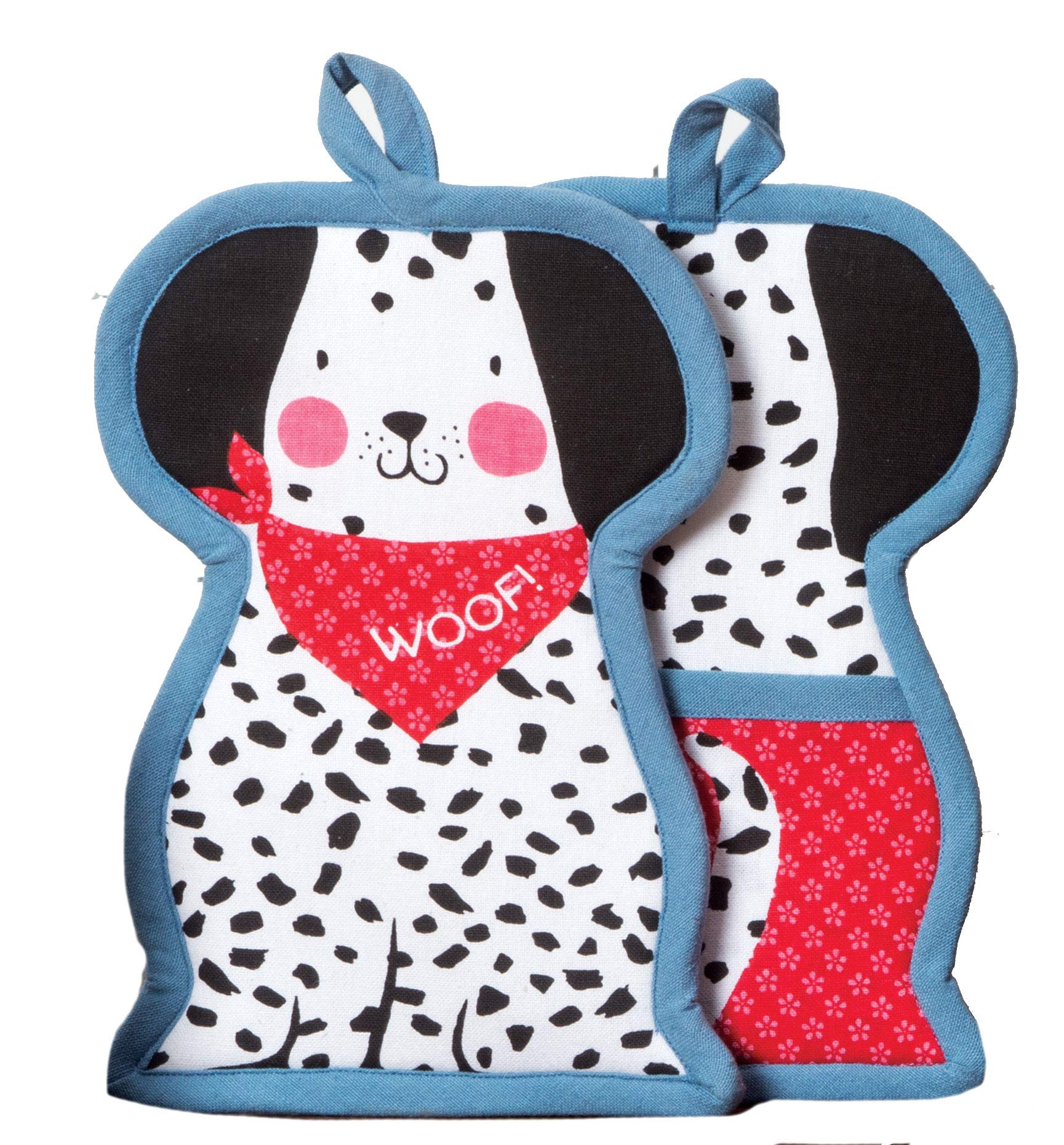 Kay Dee Designs Wags Shaped Pot Holder, 7 x 9, Various