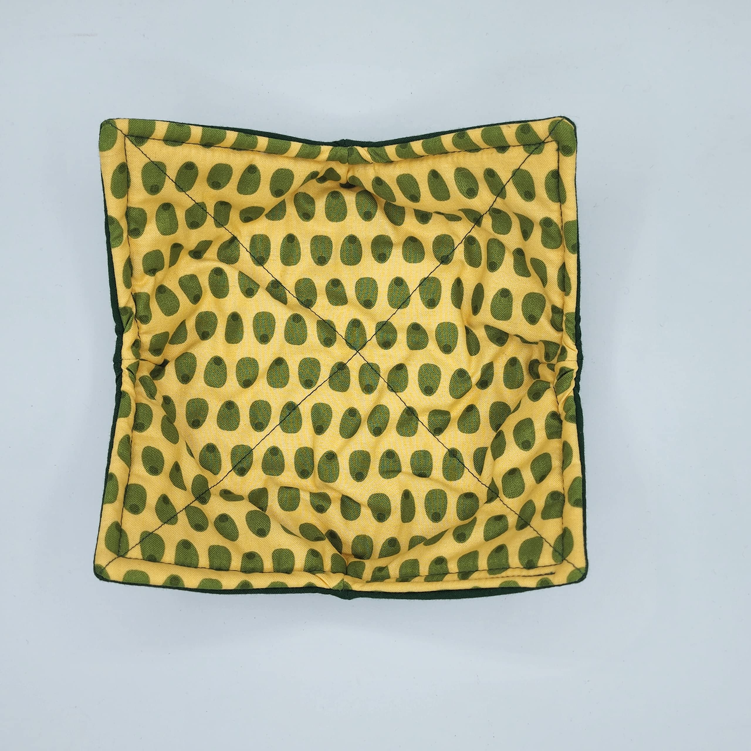 Olives Microwave Cozy Mustard Yellow Martini Olive Reversible Microwaveable Soup Holder Potholder Drinks Cocktails Bowl Buddy Kitchen Linens Gardener Handmade Hostess Housewarming Gifts Under 10