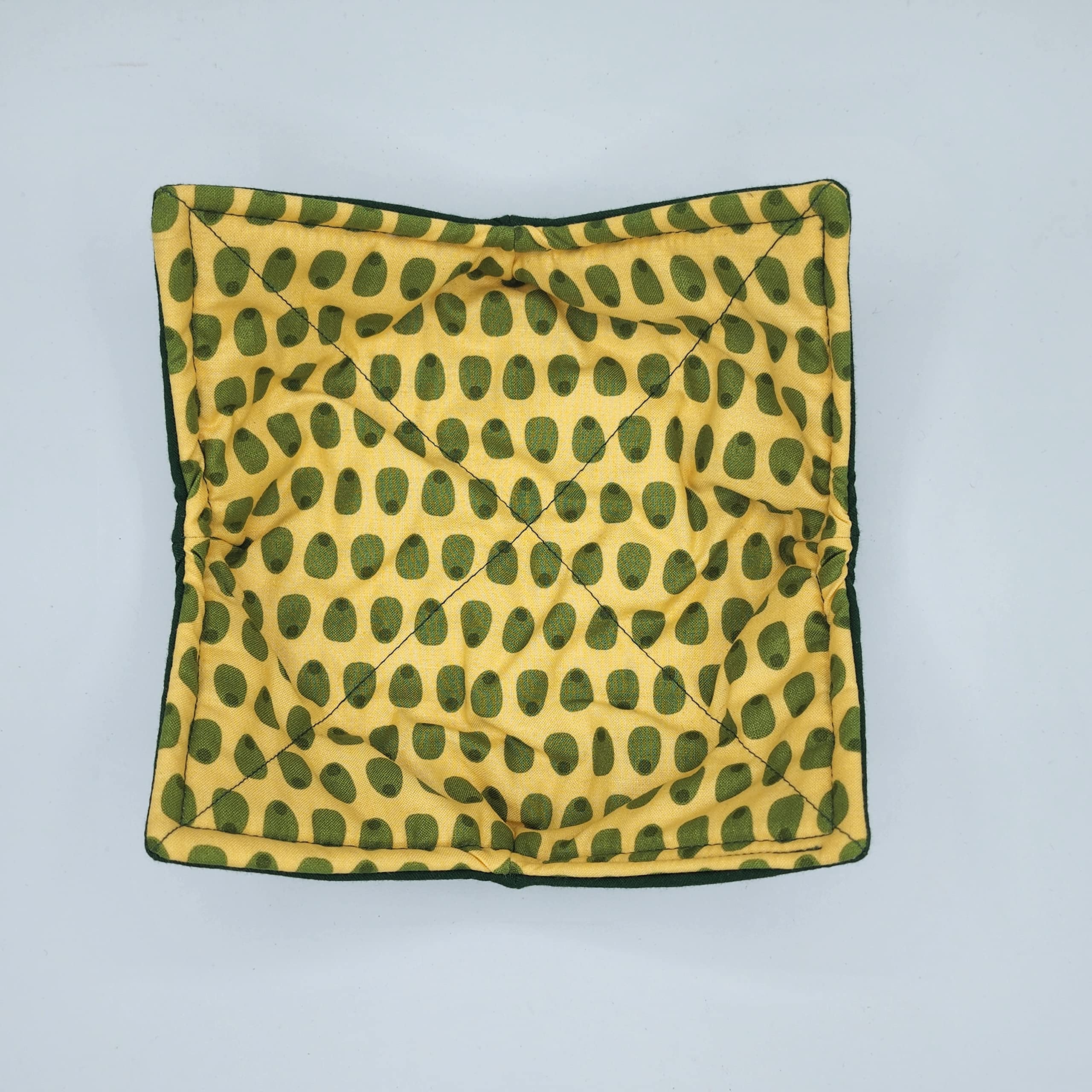 Olives Microwave Cozy Mustard Yellow Martini Olive Reversible Microwaveable Soup Holder Potholder Drinks Cocktails Bowl Buddy Kitchen Linens Gardener Handmade Hostess Housewarming Gifts Under 10