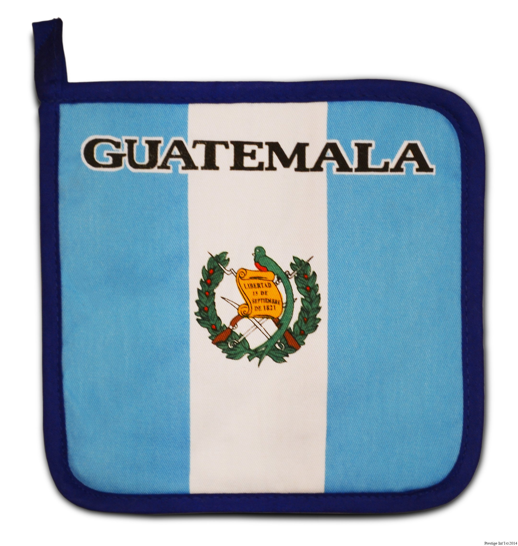 Guatemala Flag Kitchen & BBQ Set w/ Apron, Oven-mitt & Pot-holder Guatemalan